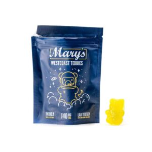 Buy Mary Westcoast Teddies Triple Strength Indica Gummy